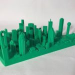 Dallas Skyline 3D Print