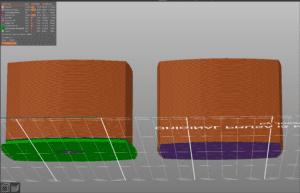 Bottom of Printable and Unprintable Electronics Enclosure