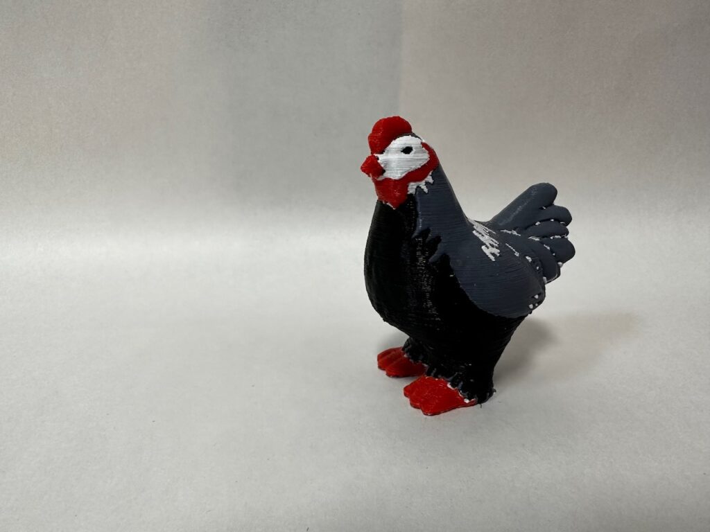 Multiple Color Chicken 3D Print