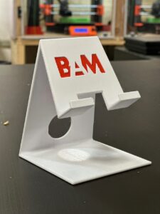 Phone Holder with BAM Logo