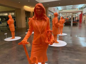 Northpark Mall 3D printed display